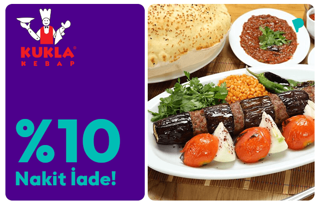 ParamKartl�lara Kukla Kebap�ta %10 Nakit �ade!